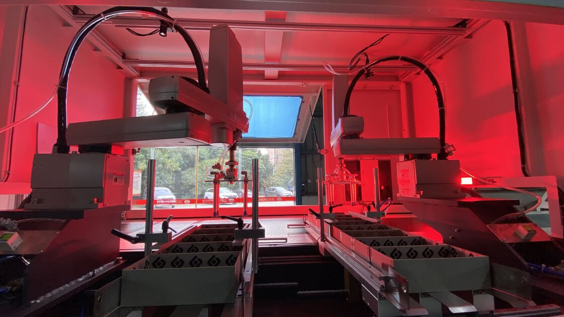 Двойная подача двойной формования жесткая коробка изготовления машины Быстрая скорость высокая точность полный сервоуправление