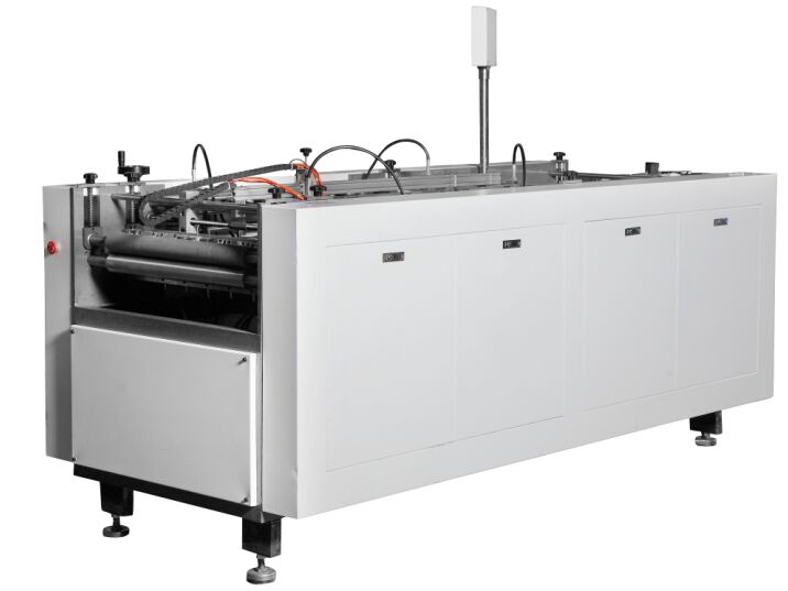 Production Speed 20-30 Pcs Per Minute Cardboard Box Making Machine With PLC Control Servo Motor And Finished Size Minimum 160 By 80 Millimeters