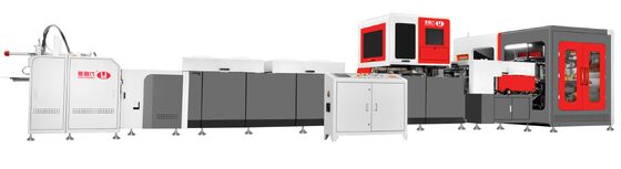 Интеллектуальная высокоскоростная система изготовления коробки в стиле вытяжки 20-30 шт/мин, подходящая для винных коробок