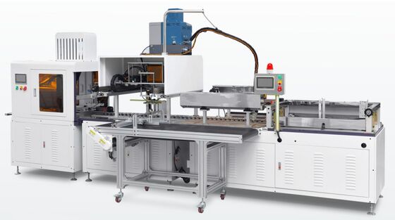 LY-9045A Fully Automated Book-Style Box Assembly Line Speed Up to 15- 23pcs/Min