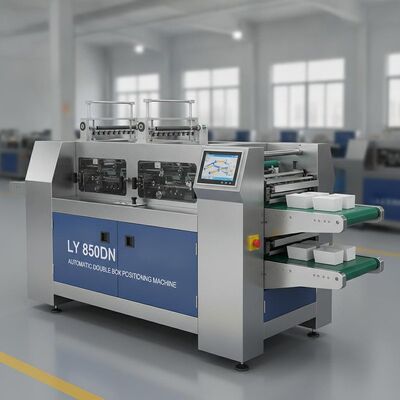 LY 850DN Automatic Double Box Positioning Machinepaper folding machine automatic paper folder